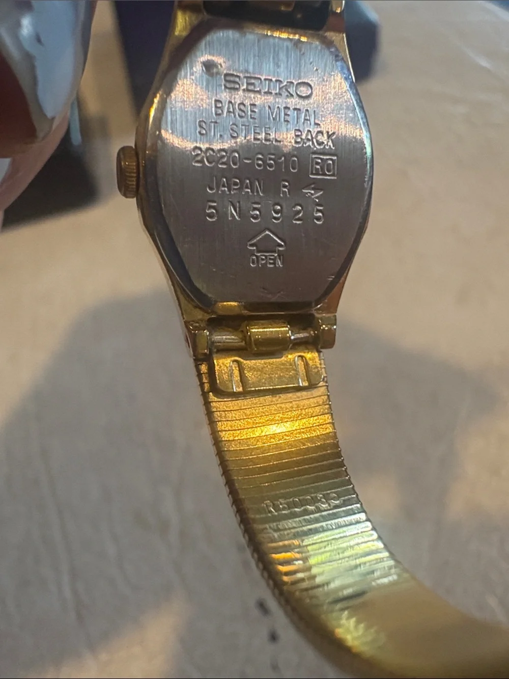 Seiko Gold Tone Women's Bracelet Watch